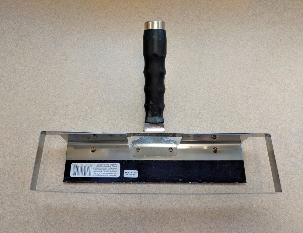 Safety Harbor Tool Library Ceiling Texture Scraper